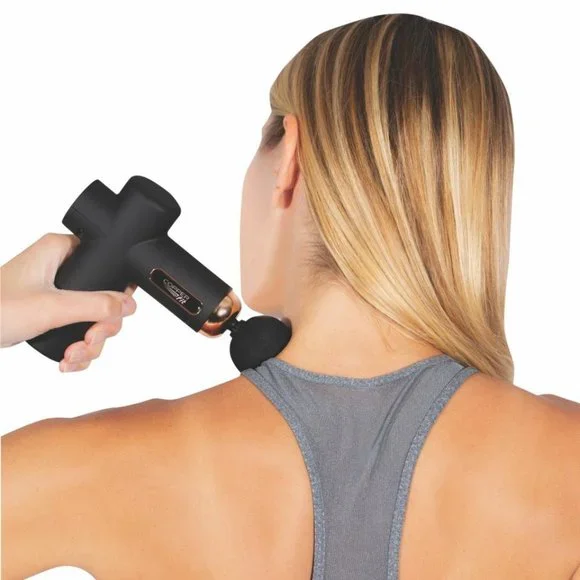 Copper Fit Unisex Adult Massage Gun, Rechargeable with 4 Massage Attachments - Picture 6 of 8